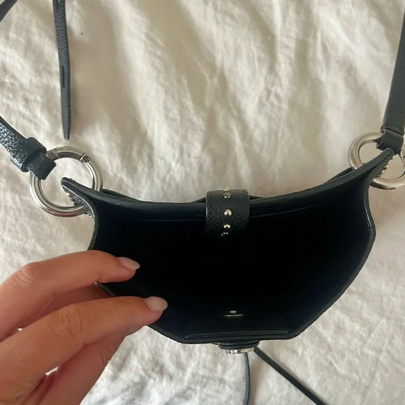 Rebecca Minkoff Mini Megan Studded Bag - Picture 4 of 5